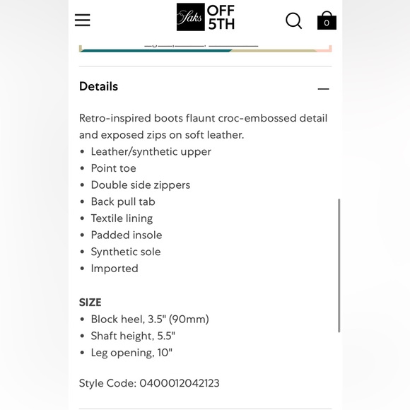 Steve Madden Croc-embossed ankle boots - Picture 7 of 7